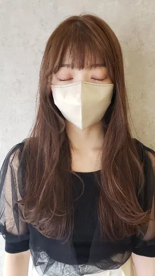 ロング FOCUS柏所属・🤍山岸 彩花🤍のヘアスタイル