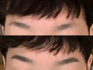 メンズ アイブロウ 流音 【直前割あり】のヘアスタイル
