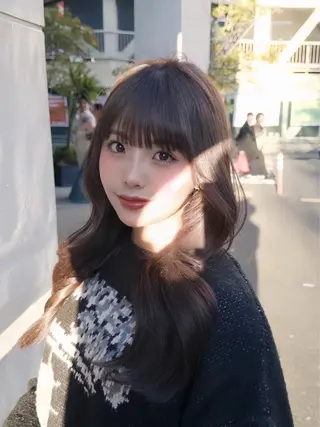 カラー 二宮 陽太のヘアスタイル