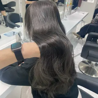 ロング カラー 大人っぽ艶暗髪レディ 🩶takuto🩶のヘアスタイル