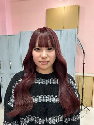 ロング カラー 🪞ダメージレス艶 🪞れいのヘアスタイル