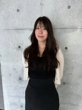 ロング カラー 誰よりも丁寧なカット 🍀小林輝のヘアスタイル