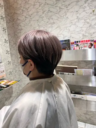 ショート カラー 山下竣介 ヘアカラー専門美容師のヘアスタイル