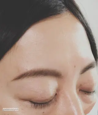 アイブロウ 🎼グラデーション スタイル札幌♫*⁠✧のマツエク・マツパデザイン