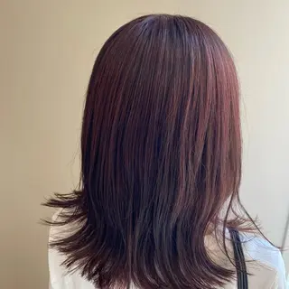 ミディアム カラー 個性派/ブリーチ *ほのかのヘアスタイル