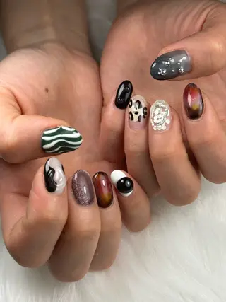 ネイル Nail Salon L'arc所属・💊大阪/心斎橋 moni🧠のネイルデザイン
