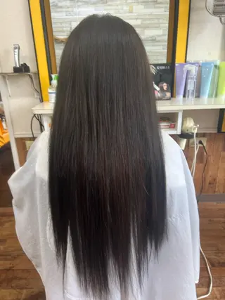 セミロング B-W ⭐️REIKOのヘアスタイル