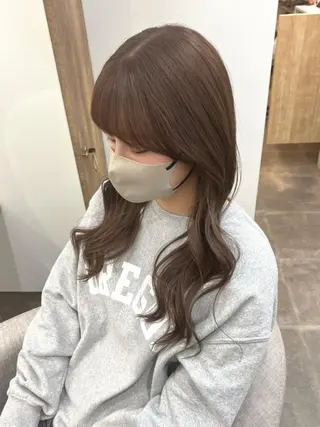 ロング カラー Ami アミのヘアスタイル