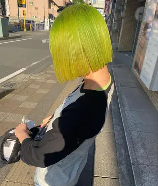 ショート カラー maeda yumiのヘアスタイル