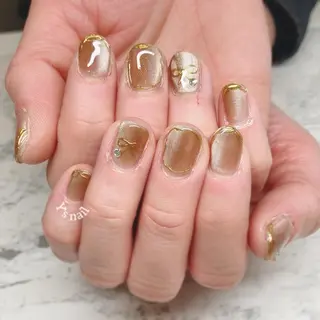 ネイル 手書きが得意🖌️ Y’s  nailのネイルデザイン