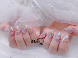 ネイル 葵うさぎ所属・葵うさぎ AIのネイルデザイン