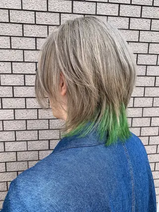 カラー メンズ 汐見 悠佑のヘアスタイル