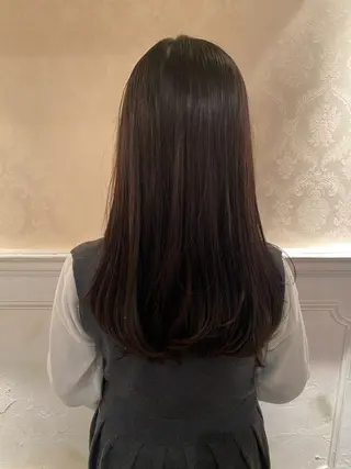 セミロング 髪質改善／美髪矯正 林田和真のヘアスタイル