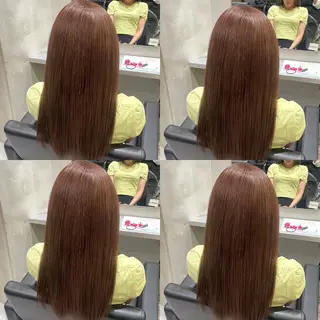 セミロング カラー GO TODAY SHAiRE SALON 新宿店所属・Minami. 🩵 再現性特化ヘアのヘアスタイル