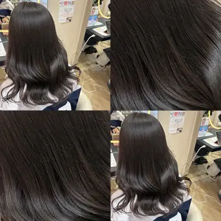 セミロング カラー 似合わせカラー/ のののヘアスタイル
