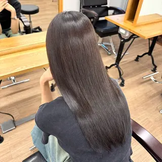 ロング Peeps&suu（ピープスアンドスー）所属・藤原航/艶髪 /カラーモデル募集のヘアスタイル