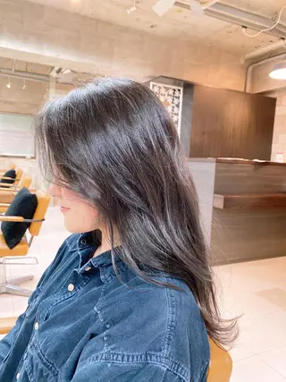 ロング カラー ハイライトカラー/ ハイトーン🍀白石のヘアスタイル