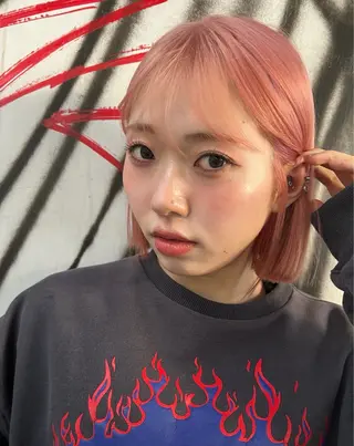 ショート doorbell hair living所属・door bell 心斎橋のヘアスタイル