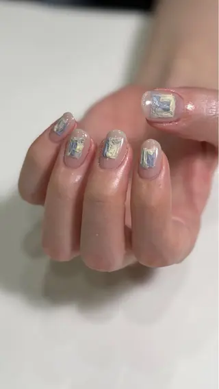 ネイル はるか シンプルネイルのネイルデザイン