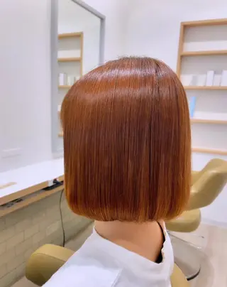 カラー ショート ルクール柏崎店　山岸 亜依瑠のヘアスタイル