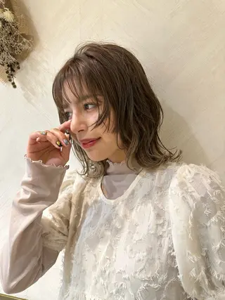ミディアム ✨心斎橋髪質改善 ボブ鈴木佑弥✨のヘアスタイル