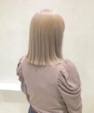 ミディアム カラー nakahara madokaのヘアスタイル