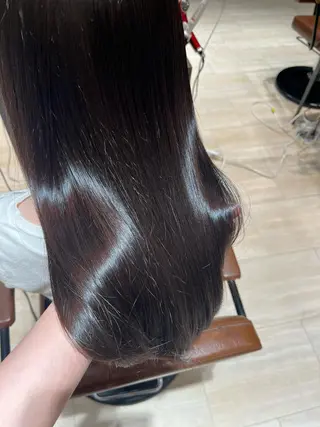 セミロング カラー レイヤーカット/韓国 ヘア/LILICAのヘアスタイル