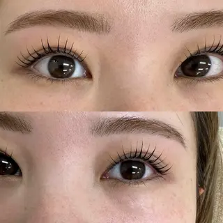 マツエク・マツパ 眉毛&まつげ 似合わせデザイン功刀のマツエク・マツパデザイン