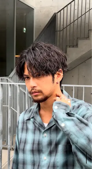 パーマ メンズ fifth 今西翔汰のヘアスタイル
