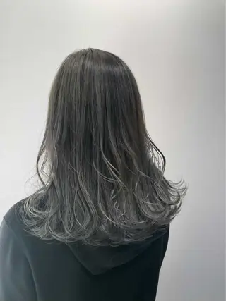ミディアム カラー 💙まこと💙艶 カラー(Rico)のヘアスタイル