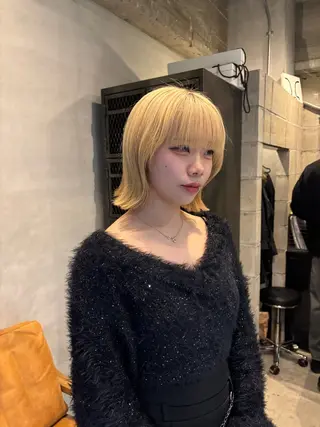 ショート リナ/名古屋/矢場町 カットモデルのヘアスタイル