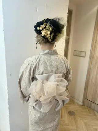 ヘアアレンジ ♛︎ きっか ♛︎ ヘアアレンジ🩵のヘアスタイル