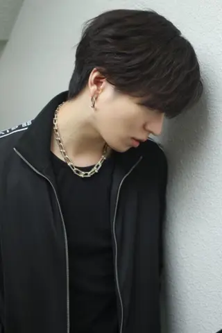 ショート カラー メンズ 曲がる縮毛矯正 髪質改善/西尾 幸樹のヘアスタイル