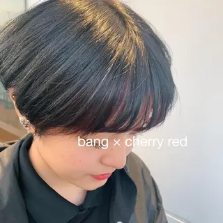 ショート カラー RINA🧤 デザインとボブのヘアスタイル