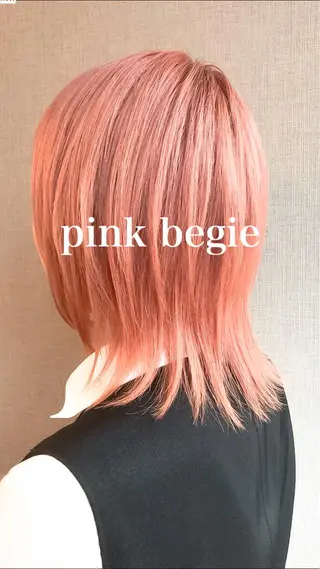 ミディアム カラー Selenehair 三条本店のヘアスタイル