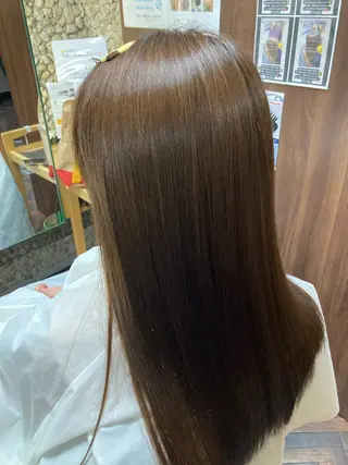 ロング katae sayoriのヘアスタイル