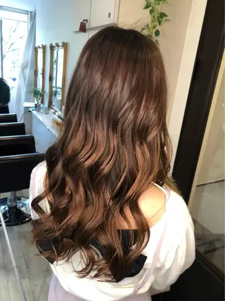 ロング 🇰🇷jisoo -ジス-🇰🇷のヘアスタイル