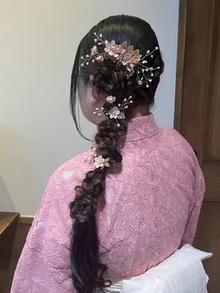 ロング ❁ヘアメ❁ YUMI ❁ゆみ❁のヘアスタイル
