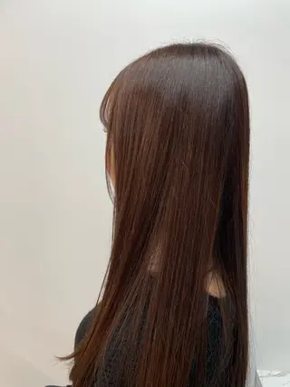セミロング CARE ．KOBE所属・京谷 日向のヘアスタイル
