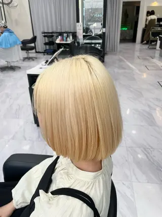 ミディアム カラー 🐥くまがい💛 ダブルカラー／パーマのヘアスタイル