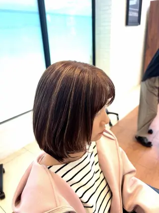 カラー 後藤 悠紀のヘアスタイル