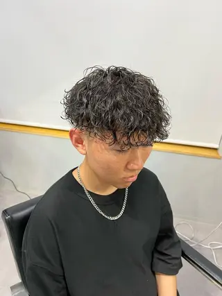 パーマ 金子勇希🔥パーマ 比率90%以上🔥のヘアスタイル
