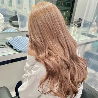 ロング カラー 🫧うる艶トレンド 🫧透明感カラーのヘアスタイル