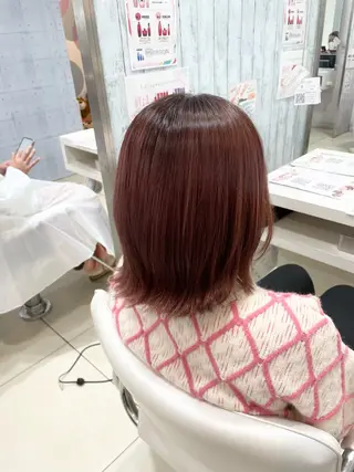 セミロング 🌸暖色髪質改善 MEI🌸のヘアスタイル