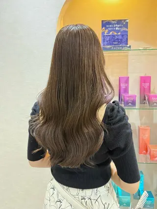 ロング ましのかな 韓国ヘア /透明感カラー/大宮のヘアスタイル