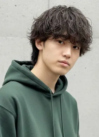 メンズ 【メンズパーマ】 SiLO 三宅のヘアスタイル