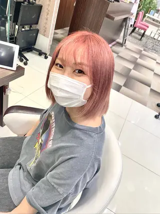 ショート カラー HAIR    STUDIO BIBBIDI所属・【BIBBIDI】 MIKIのヘアスタイル