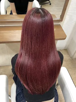 セミロング カラー 久富 雄二朗のヘアスタイル