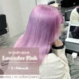 カラー ヘアアレンジ 艶髪ハイトーン/ ブロンド/Nagiのヘアスタイル