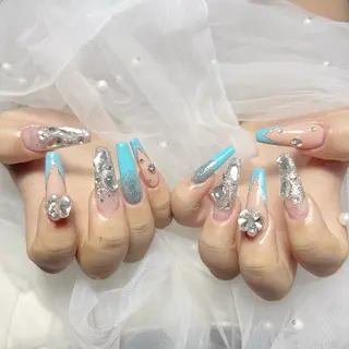 ネイル 【malunail】 8月15日〜店舗移動のネイルデザイン